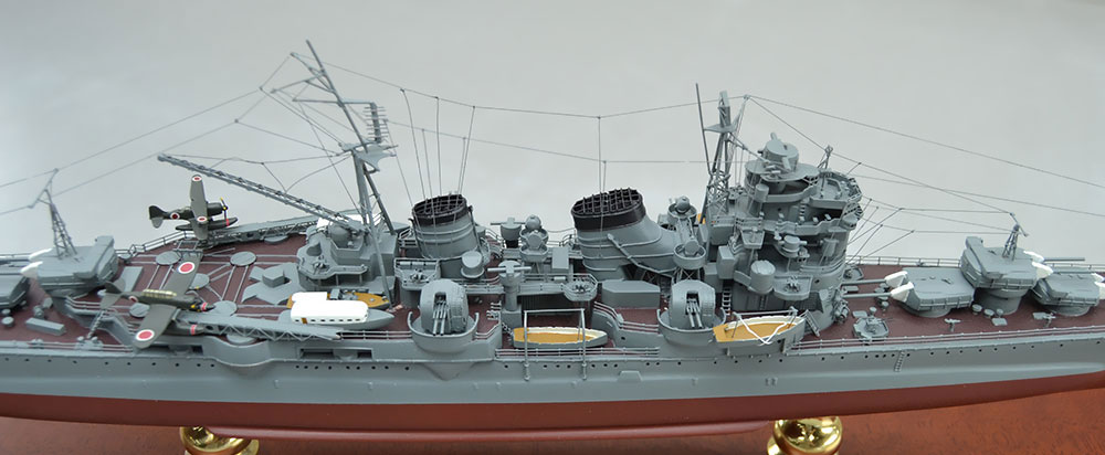 重巡妙高精密模型完成品塗装済、1/350,1/200,1/144,1/100,木製ハンドメイド艦船模型重巡妙高、ウッドマンクラブ