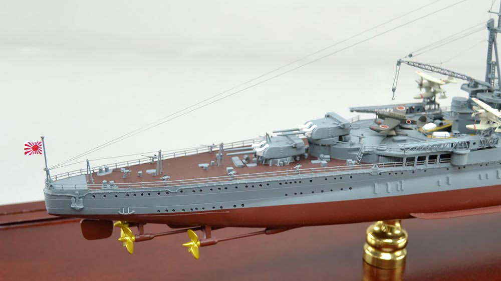 重巡摩耶精密模型完成品塗装済、1/350,1/200,1/144,1/100,木製ハンドメイド艦船模型重巡摩耶、ウッドマンクラブ