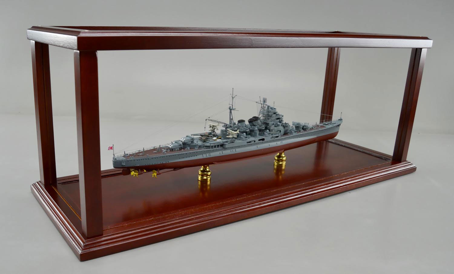 重巡摩耶精密模型完成品塗装済、1/350,1/200,1/144,1/100,木製ハンドメイド艦船模型重巡摩耶、ウッドマンクラブ