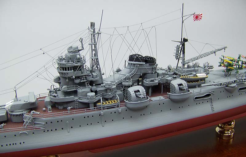1/200重巡洋艦最上 精密模型完成品