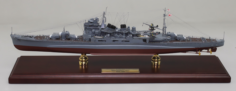 重巡高雄精密模型完成品塗装済、1/350,1/200,1/144,1/100,木製ハンドメイド艦船模型重巡高雄、ウッドマンクラブ