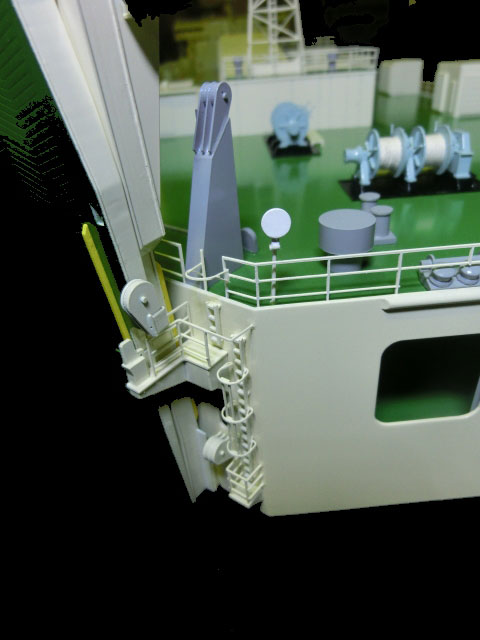 ひまわり8 日本通運株式会社 1/100自動車運搬船精密模型 FRP製精密モデルシップ製作 精密展示模型/モデルシップ制作専門店 ウッドマンクラブ