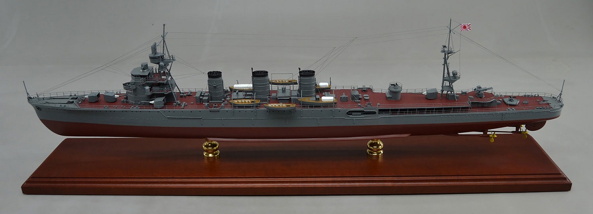 軽巡阿武隈精密模型完成品塗装済、1/350,1/200,1/144,1/100,木製ハンドメイド艦船模型、ウッドマンクラブ