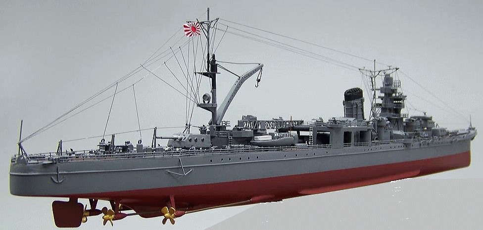軽巡矢矧精密模型完成品塗装済、1/350,1/200,1/144,1/100,木製ハンドメイド艦船模型、ウッドマンクラブ
