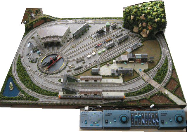 □□鉄道模型レイアウト/ジオラマの製作と販売、鉄道模型レイアウト 