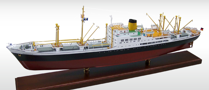 □□一般船舶精密模型完成品,貨物船,RORO船,大型フェリー,作業船,調査 