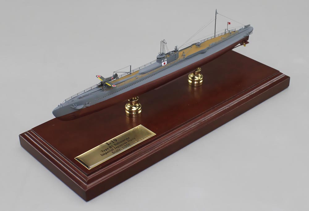 伊号第十九潜水艦精密模型完成品塗装済、1/350イ19,1/200イ-19,1/144イ19,1/100イ-19,木製ハンドメイド、ウッドマンクラブ