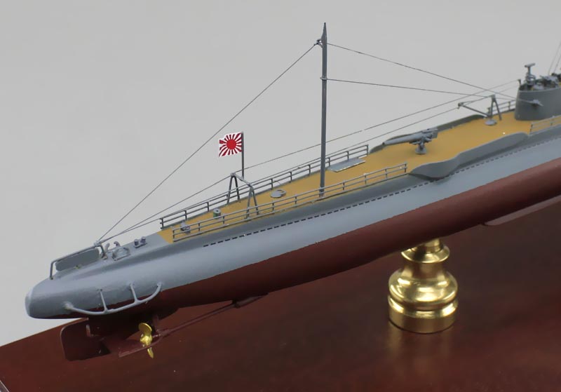 伊号第十九潜水艦（イ19）精密模型完成品塗装済、1/350イ19,1/200イ-19,1/144イ19,1/100イ-19,木製ハンドメイド、ウッドマンクラブ