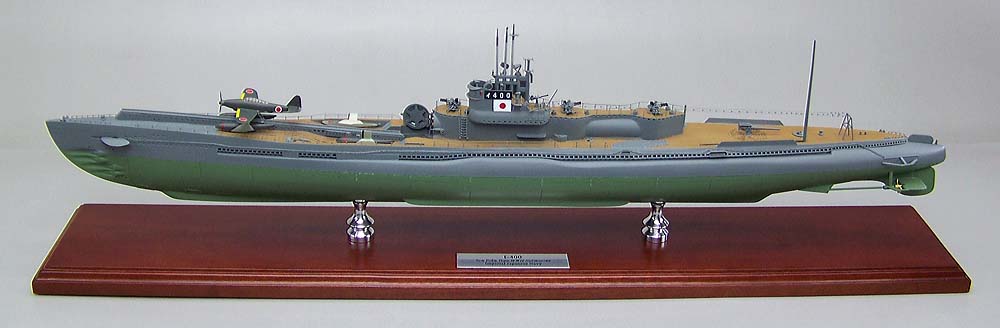 伊号第400潜水艦精密模型完成品塗装済、1/350イ400,1/200イ400,1/144イ400,1/100イ-400,木製ハンドメイド、ウッドマンクラブ