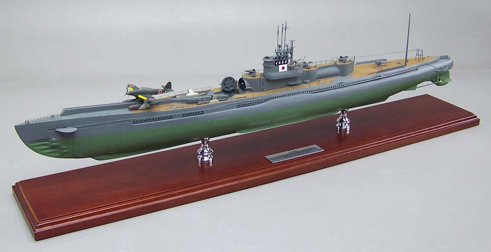 伊号第400潜水艦精密模型完成品塗装済、1/350イ400,1/200イ-400,1/144イ400,1/100イ-400,木製ハンドメイド、ウッドマンクラブ