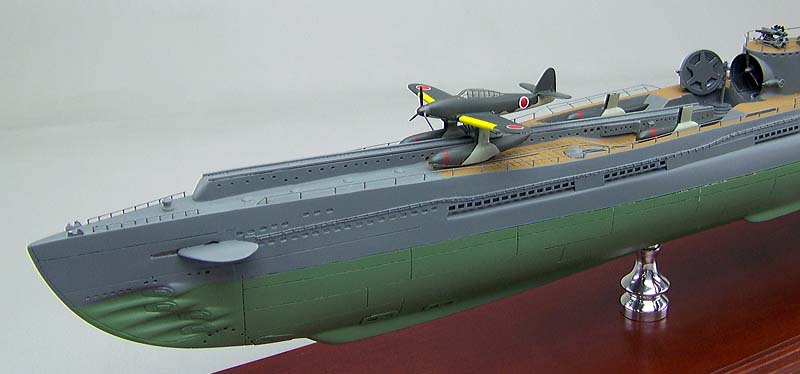 伊号第400潜水艦精密模型完成品塗装済、1/350イ400,1/200イ-400,1/144イ400,1/100イ-400,木製ハンドメイド、ウッドマンクラブ