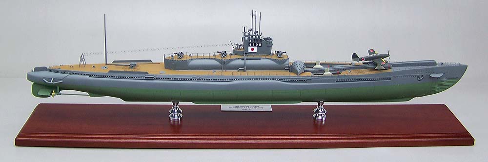 伊号第400潜水艦精密模型完成品塗装済、1/350イ400,1/200イ-400,1/144イ400,1/100イ-400,木製ハンドメイド、ウッドマンクラブ