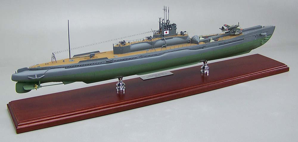 伊号第400潜水艦精密模型完成品塗装済、1/350イ400,1/200イ-400,1/144イ400,1/100イ-400,木製ハンドメイド、ウッドマンクラブ