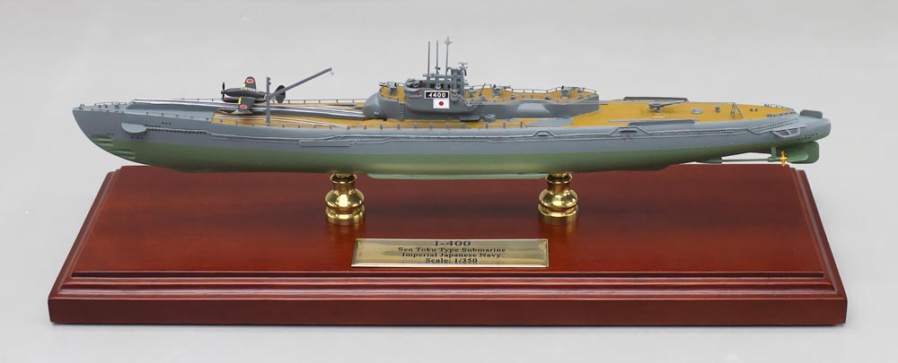 伊号第400潜水艦精密模型完成品塗装済、1/350イ400,1/200イ400,1/144イ400,1/100イ-400,木製ハンドメイド、ウッドマンクラブ