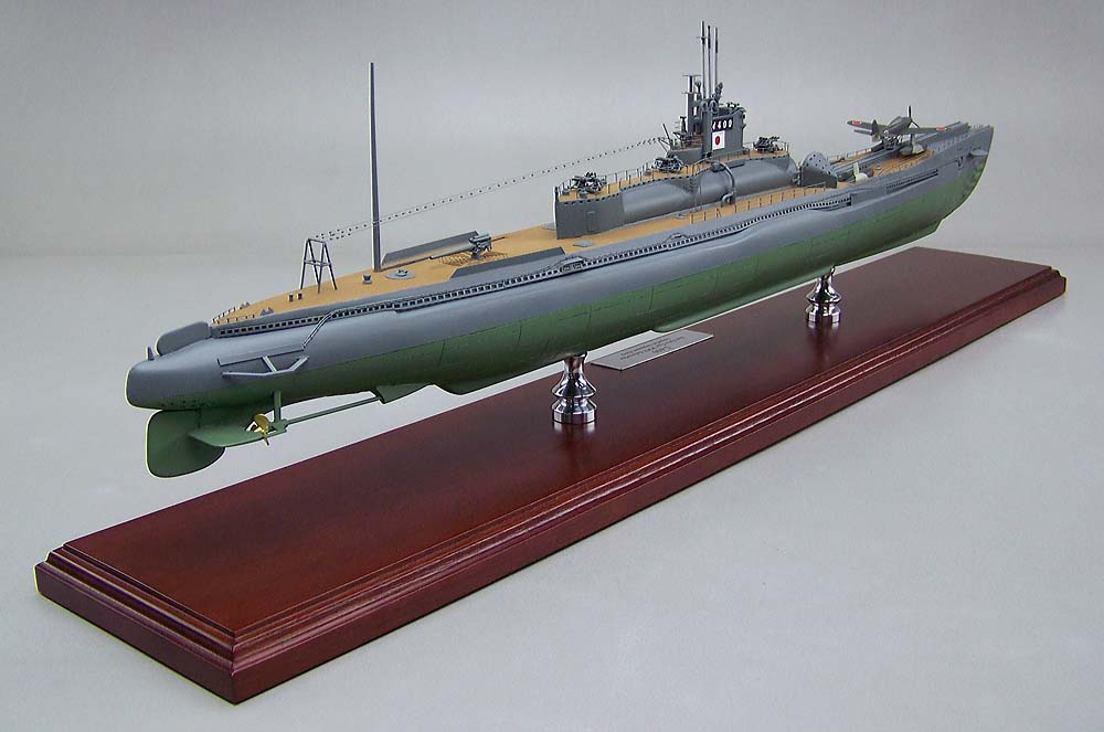 伊号第400潜水艦精密模型完成品塗装済、1/350イ400,1/200イ-400,1/144イ400,1/100イ-400,木製ハンドメイド、ウッドマンクラブ