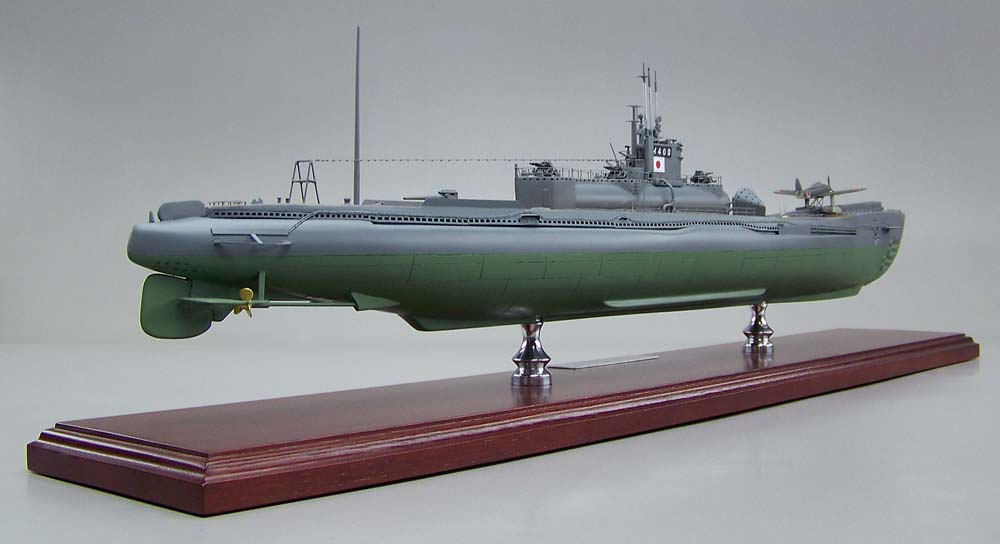 伊号第400潜水艦精密模型完成品塗装済、1/350イ400,1/200イ-400,1/144イ400,1/100イ-400,木製ハンドメイド、ウッドマンクラブ