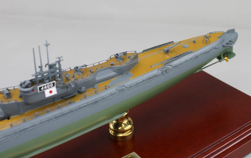 伊号第400潜水艦精密模型完成品塗装済、1/350イ400,1/200イ-400,1/144イ400,1/100イ-400,木製ハンドメイド、ウッドマンクラブ