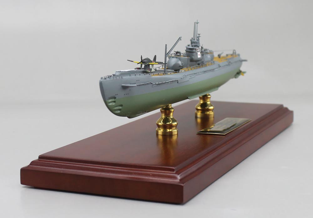 伊号第400潜水艦精密模型完成品塗装済、1/350イ400,1/200イ-400,1/144イ400,1/100イ-400,木製ハンドメイド、ウッドマンクラブ