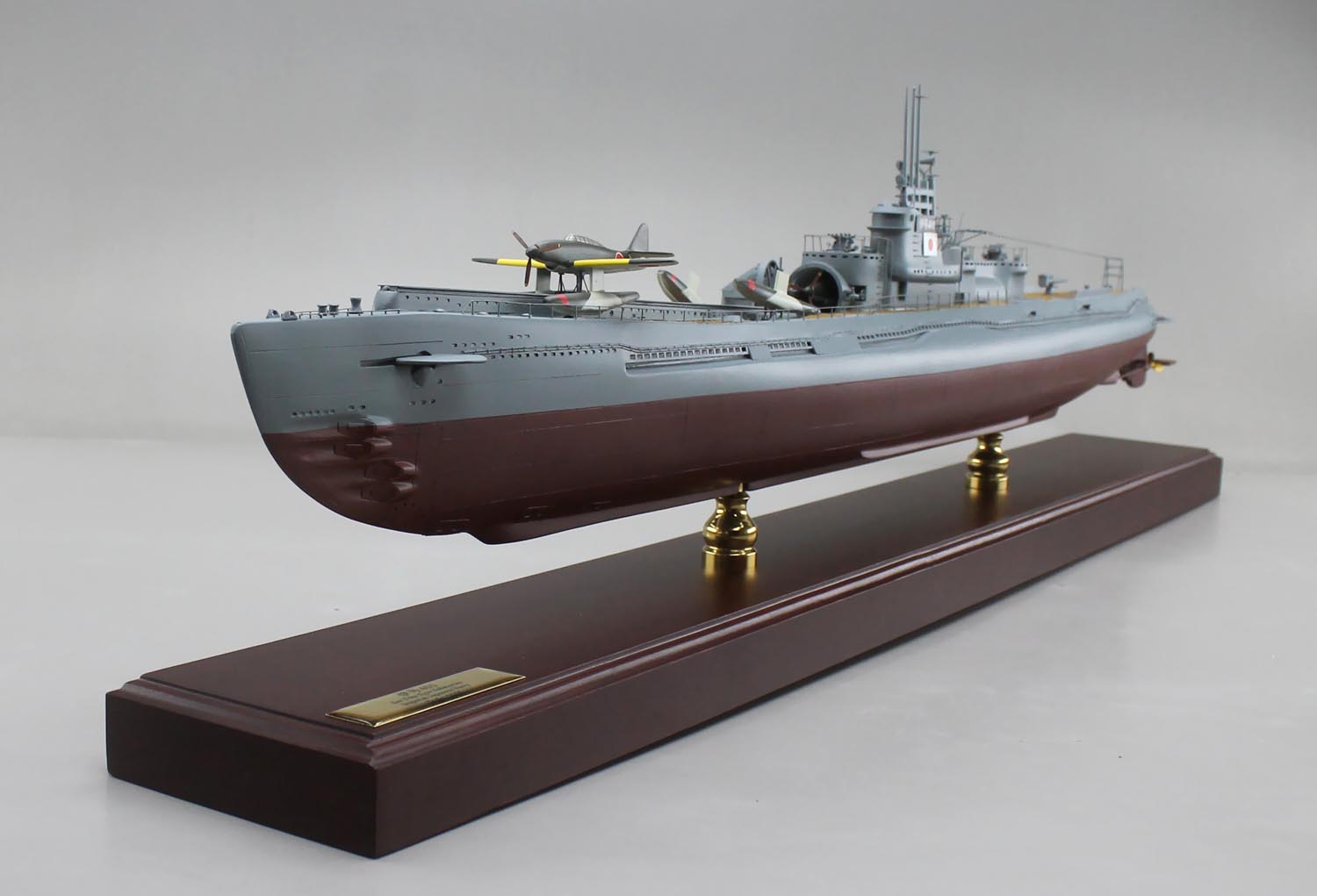 伊号第401潜水艦精密模型完成品塗装済、1/350イ401,1/200イ-401,1/144イ401,1/100イ-401,木製ハンドメイド、ウッドマンクラブ