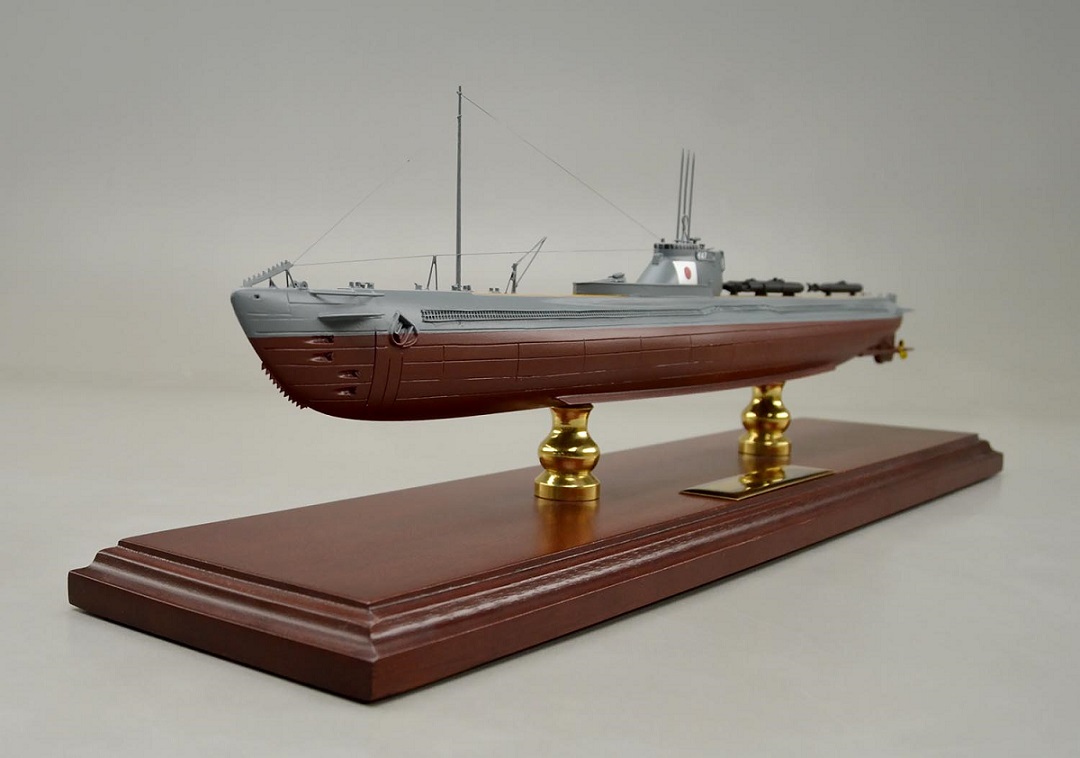 伊号第四十七潜水艦（イ47）精密模型完成品塗装済、1/350イ47,1/200イ-47,1/144イ47,1/100イ-47,木製ハンドメイド、ウッドマンクラブ