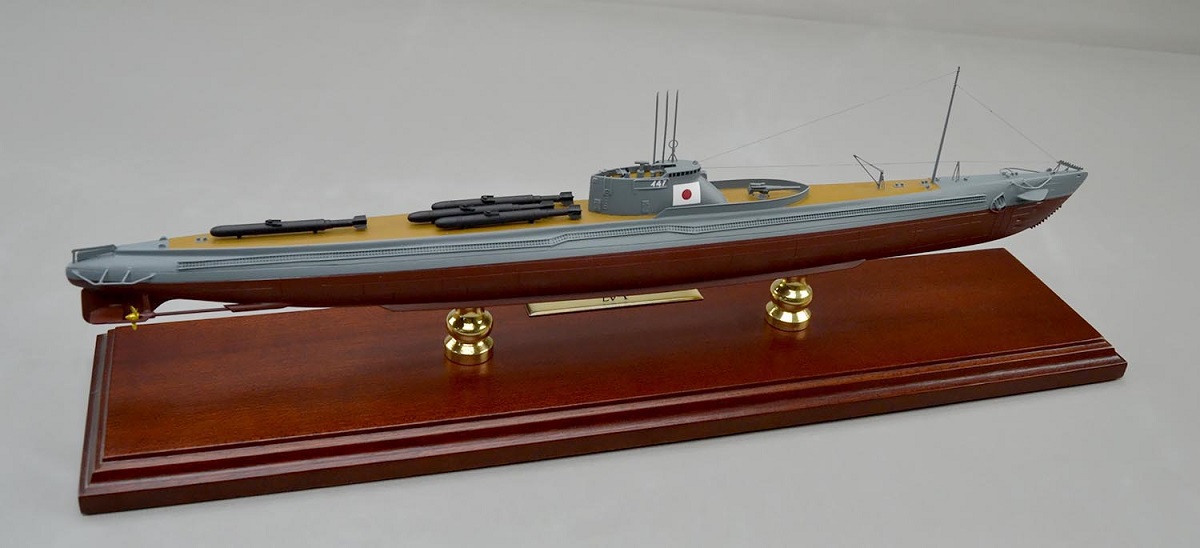 伊号第四十七潜水艦（イ47）精密模型完成品塗装済、1/350イ47,1/200イ-47,1/144イ47,1/100イ-47,木製ハンドメイド、ウッドマンクラブ