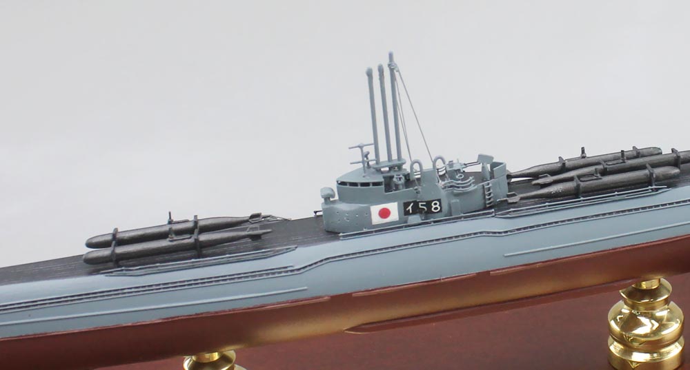 伊号第五八潜水艦精密模型完成品塗装済、1/350イ58,1/200イ-58,1/144イ58,1/100イ-58,木製ハンドメイド、ウッドマンクラブ