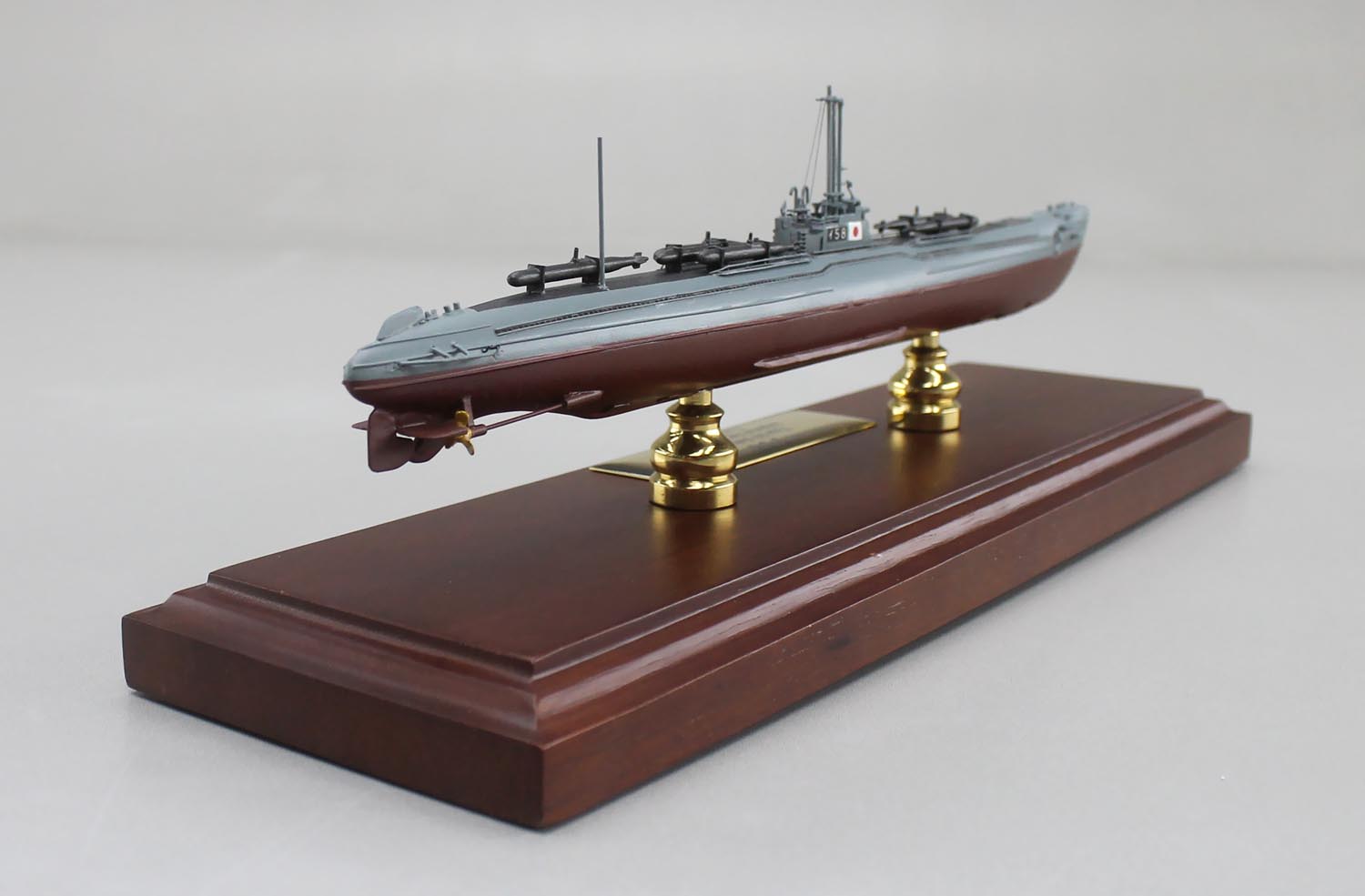 伊号第五八潜水艦精密模型完成品塗装済、1/350イ58,1/200イ-58,1/144イ58,1/100イ-58,木製ハンドメイド、ウッドマンクラブ