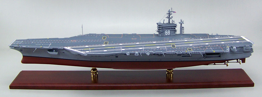 米国空母ニミッツCVN-68精密模型完成品塗装済、1/350,1/200,1/144,1/100,木製ハンドメイド艦船模型 ウッドマンクラブ