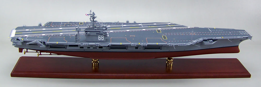 米国空母ニミッツCVN-68精密模型完成品塗装済、1/350,1/200,1/144,1/100,木製ハンドメイド艦船模型 ウッドマンクラブ