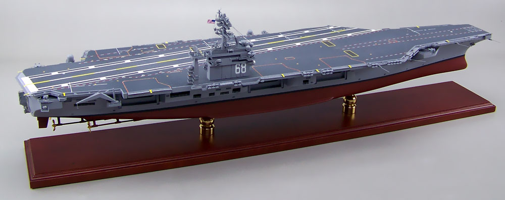 米国空母ニミッツCVN-68精密模型完成品塗装済、1/350,1/200,1/144,1/100,木製ハンドメイド艦船模型 ウッドマンクラブ