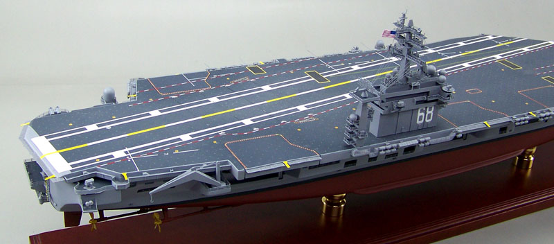 米国空母ニミッツCVN-68精密模型完成品塗装済、1/350,1/200,1/144,1/100,木製ハンドメイド艦船模型 ウッドマンクラブ