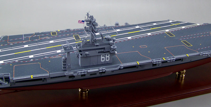 米国空母ニミッツCVN-68精密模型完成品塗装済、1/350,1/200,1/144,1/100,木製ハンドメイド艦船模型 ウッドマンクラブ